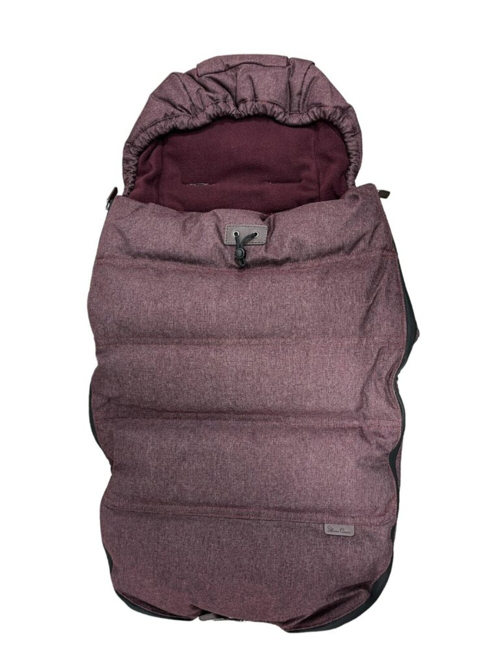 Share NEW Silver Cross Wave Footmuff – Claret | Luxury Stroller Footmuff